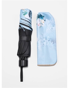 Зонт механический «Цветочный букет», эпонж, 4 сложения, 8 спиц, R=48/56 см, d=96 см, МИКС Qf