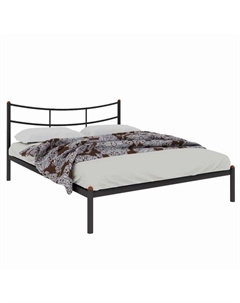 Кровать односпальная «Софья», 1200×2000 мм, металл, цвет чёрный Милсон