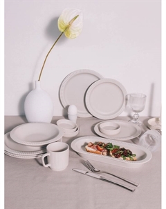 Кружки Jarwah Lausanne, 240 мл, 7.8×8 см, 2 шт., фарфор, белые Magistro