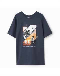 Футболка мужская MORE, цвет тёмно-серый, размер 54 Текстиль центр