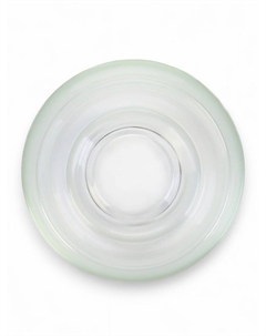 Кашпо для цветов, 2 л, d=17 см, h=14.5 см, стеклянное, прозрачное Ninaglass