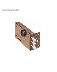 Замок накладной «» Лазурит 1.02.51.5, 130×83×23 мм, б/о, 5 ключей Эльбор