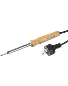 Паяльник MASTER, деревянная рукоятка, жало Ni-Cr, 40 Вт, 220 В Stayer