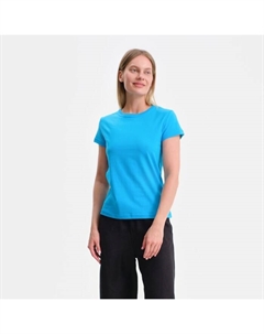 Футболка женская, цвет светло-синий/МИКС, размер 50 Элегия
