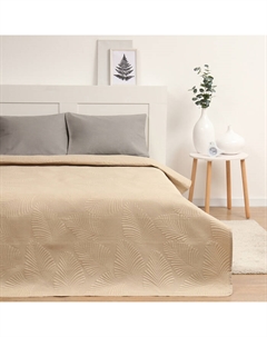 Покрывало 1.5-спальное «Листопад», размер 150×225 см, бежевое Marianna