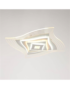 Люстра с ПДУ 10047/1 LED 148Вт 3000-6000К диммер белый 50х50 см Bayerlux