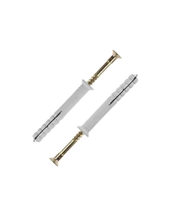 Дюбель-гвоздь МАСТЕР, потайной бортик, полипропиленовый, 8×60 мм, 60 шт. Зубр