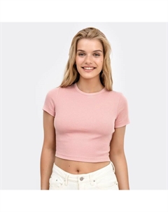 Футболка женская, персиковая, размер 50 Mark formelle