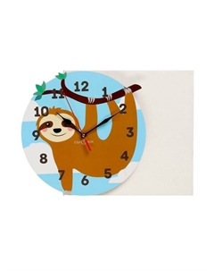 Часы настенные детские "Ленивец", бесшумные, АА Соломон