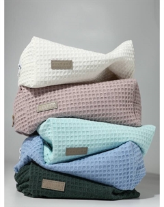 Косметичка женская на молнии, объёмная, большая, мягкая, розовая Textura