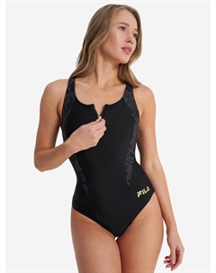 Купальник слитный женский, Черный Fila