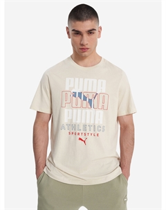 Футболка мужская Graphic, Бежевый Puma