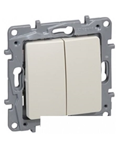 Выключатель Etika 6 723 12 (слоновая кость) Legrand