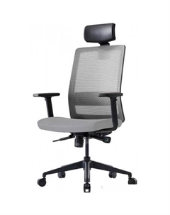 Офисный стул S30 (черная крестовина, серый) Bestuhl