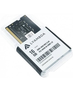 16ГБ DDR5 SODIMM 4800 МГц LRS5M48C40N1/16 Lyambda