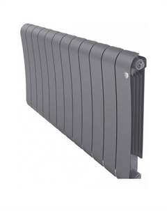 Биметаллический радиатор Infinity 500 Silver Satin (12 секций) Royal thermo