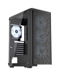 Корпус GO6 GO6-BK-4FS7 (черный) 1stplayer