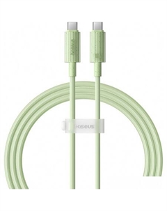 Кабель Habitat Series Fast Charging Cable 100W USB Type-C - USB Type-C (1 м, зеленый) Baseus