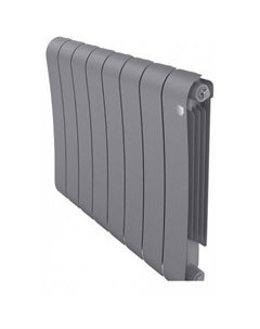 Биметаллический радиатор Infinity 500 Silver Satin (8 секций) Royal thermo