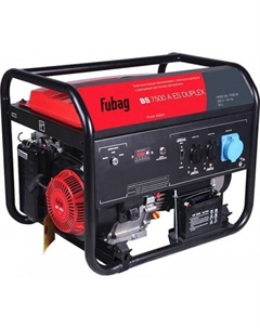 Бензиновый генератор BS 7500 A ES Duplex Fubag