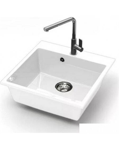 Кухонная мойка Карельский камень модель 44/G31 F044G031 (белый) Marrbaxx