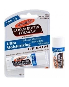 Бальзам для губ Увлажняющий с маслом какао витамином Е и SPF 15 (4 г) Palmers