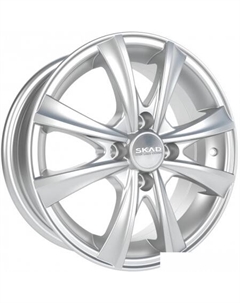 Литые диски Мальта 15x6" 4x100мм DIA 60.1мм ET 50мм Селена Skad