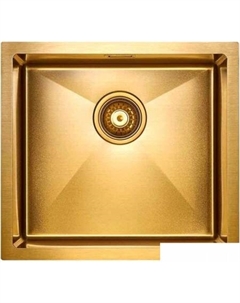 Кухонная мойка Aller 48 Uni PM804844-BG (золото/брашированное золото) Paulmark