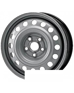 Штампованные диски 5210 14x5" 5x100мм DIA 57.1мм ET 35мм Silver Trebl