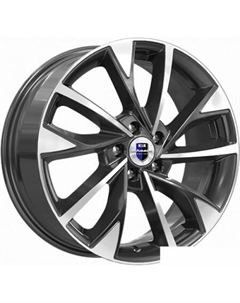 Литые диски Роквуд 17x7" 5x112мм DIA 57.1мм ET 40мм Алмаз черный K&k