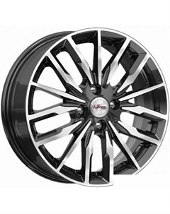 Литые диски Миконос (КС946) 16x6" 4x100мм DIA 54.1мм ET 45мм Блэк джек Ifree