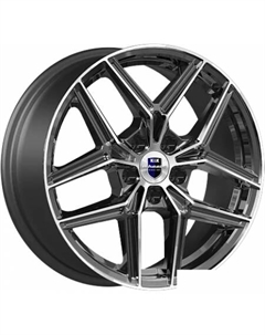 Литые диски Юнион (КС1025) 17x7" 5x114.3мм DIA 66.1мм ET 45мм Алмаз черный K&k