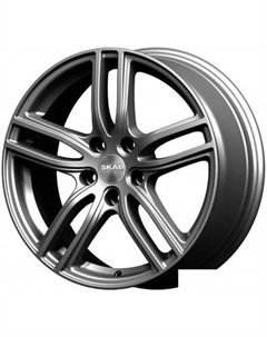 Литые диски Брайтон 17x7" 5x114.3мм DIA 60.1мм ET 35мм Графит Skad