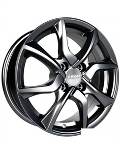 Литые диски Тулон 15x6" 4x98мм DIA 58.6мм ЕТ 35мм Черный бархат Skad