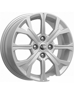 Литые диски КС945 15x6" 4x100мм DIA 54.1мм ET 46мм Сильвер K&k