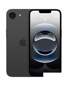 Apple iPhone 16e Dual SIM 128GB (черный)