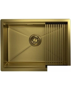 Кухонная мойка GR-6045U (золото сатин) Granula