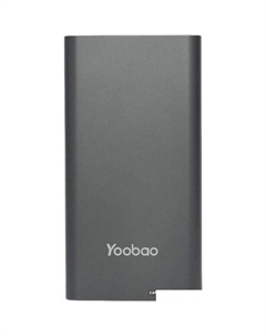 Портативное зарядное устройство A1 (серый) Yoobao