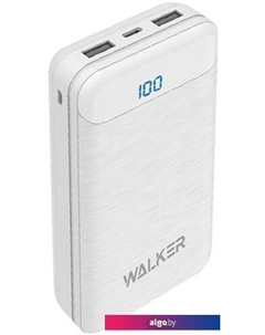 Внешний аккумулятор WB-525 20000 mAh (белый) Walker