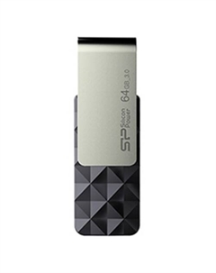 USB Flash Blaze B30 64GB (SP064GBUF3B30V1K) Silicon power