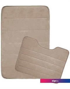 Набор ковриков Велюр 7174 (мокко) Вилина