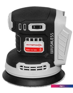 Эксцентриковая шлифмашина ЭШМ-125/18ВЭ 651.0.0.70 (без АКБ) Интерскол