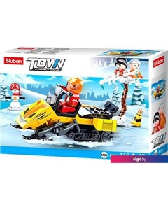 Конструктор Город M38-B0951 Снегоход Sluban