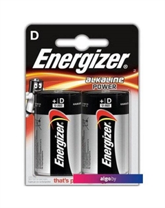 Батарейка Power D-LR20 E301003400 2шт Energizer