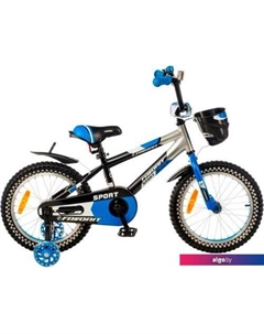 Детский велосипед Sport 16 SPT-16BL2 (черный/синий) Favorit