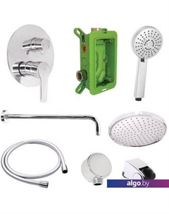 Душевая система Kubo-2F-Uno 625015 Rubineta
