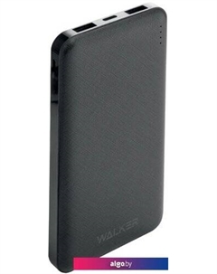 Внешний аккумулятор WB-410 10000 mAh (черный) Walker