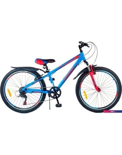 Велосипед Mateo 24MDA MAT24MD12BL-AL (синий/красный) Favorit
