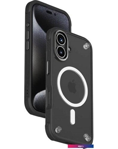Чехол для телефона CaseForm Air MagSafe для iPhone 16 Plus MUAP24LD (черный) Momax