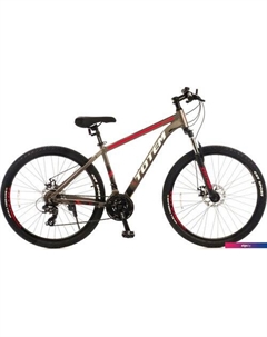 Велосипед W860-27MDA р.19 (серый/красный) Totem